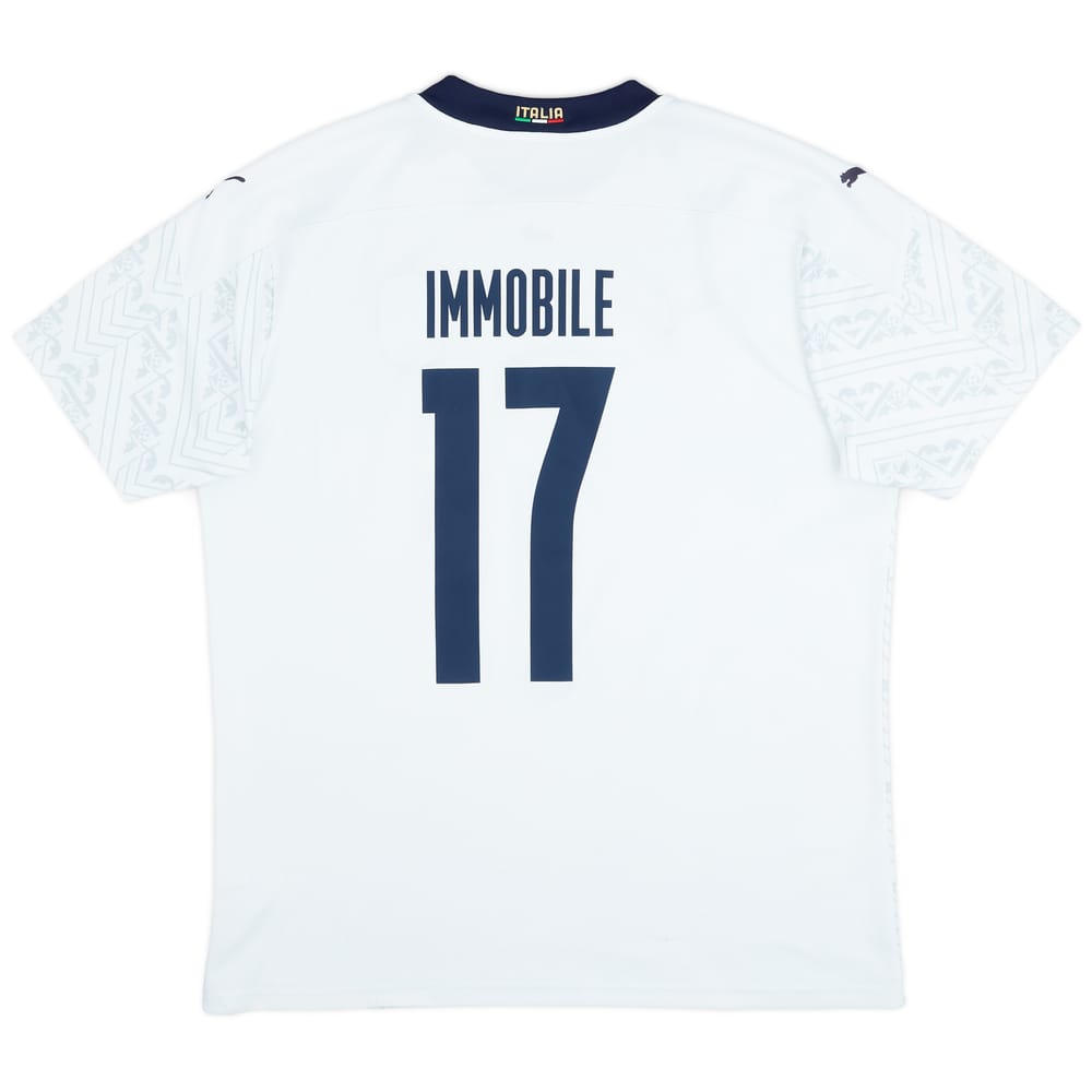 2020-21 Italy Away Shirt Immobile #17 - 8/10 - (L)