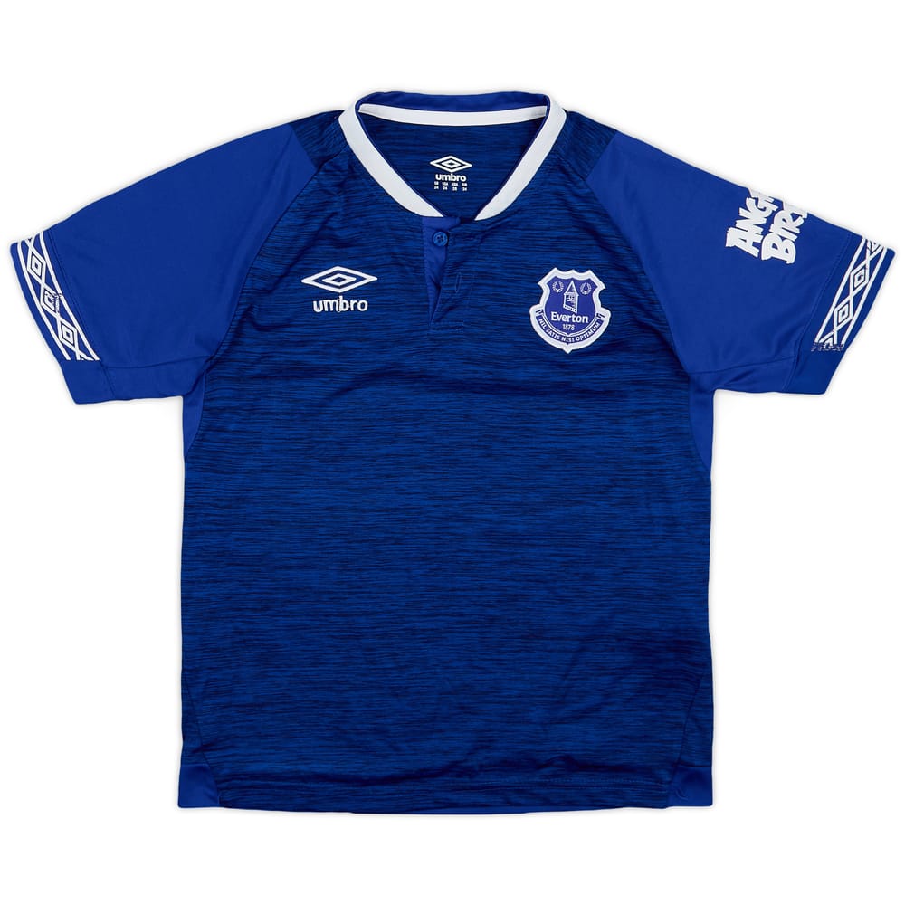 2018-19 Everton Home Shirt - 6/10 - (XS.Boys)