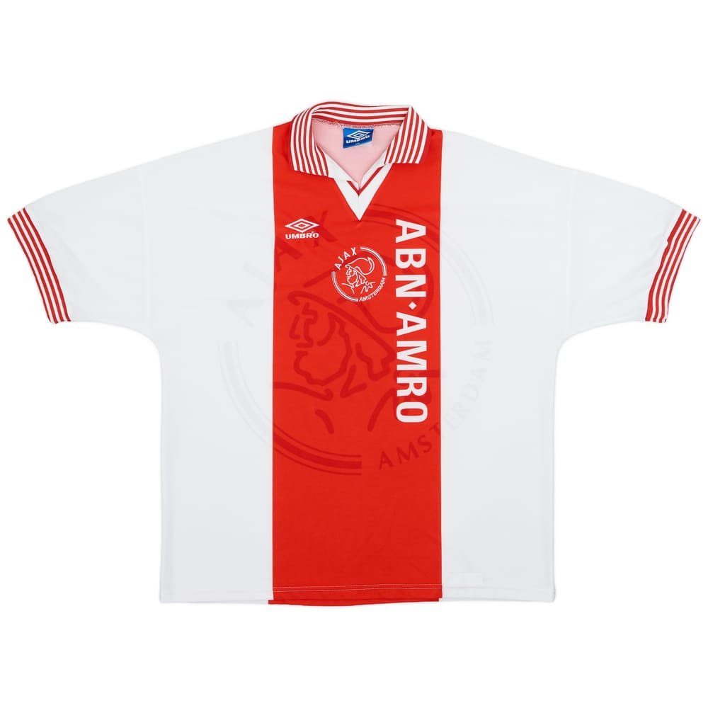 1995-96 Ajax Home Shirt - 8/10 - (XXL)