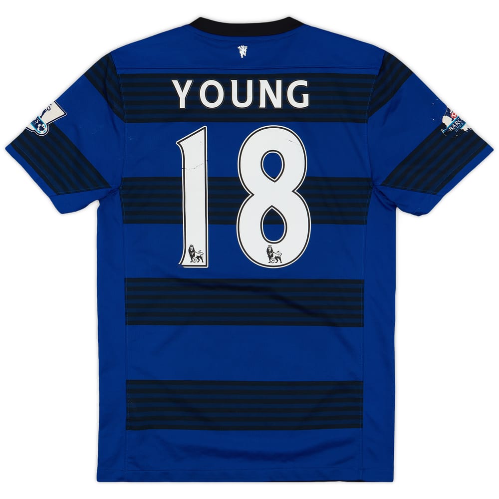 2011-13 Manchester United Away Shirt Young #18 - 6/10 - (S)