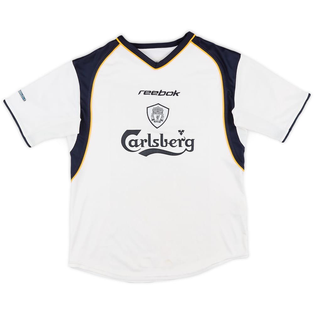 2001-03 Liverpool Away Shirt - 7/10 - (M.Boys)