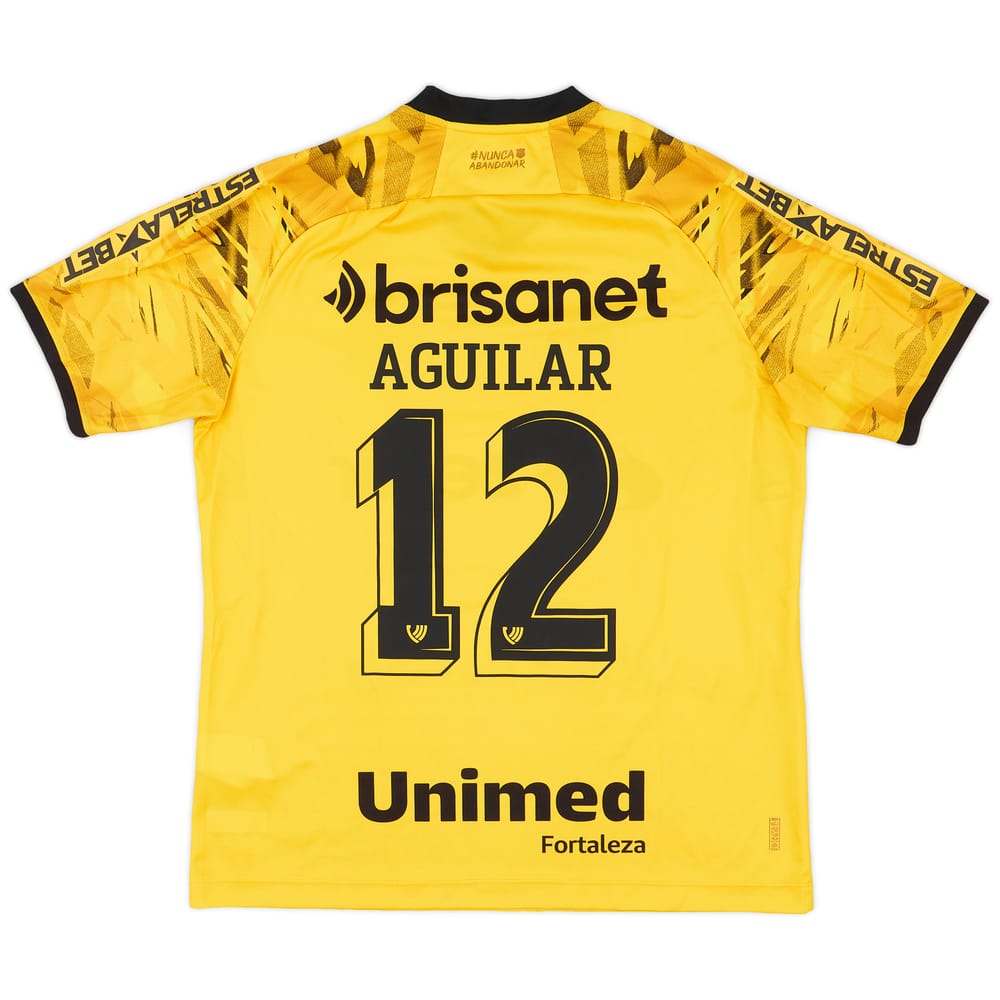2023 Ceara Match Issue GK Shirt Aguilar #12