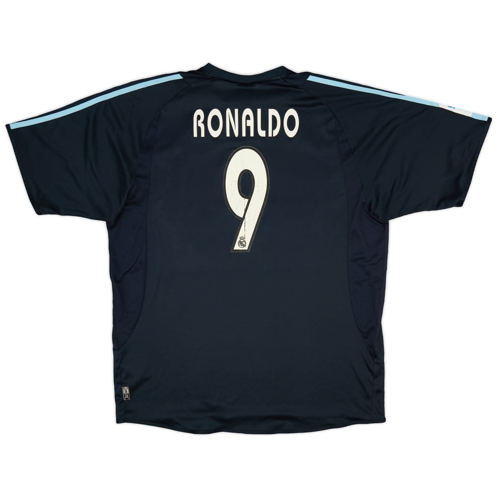 2003-04 Real Madrid Away Shirt Ronaldo #9 - 6/10 - (XL)