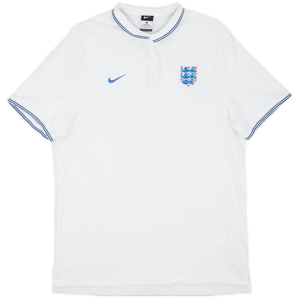 2014-15 England Nike Polo Shirt - 9/10 - (XL)