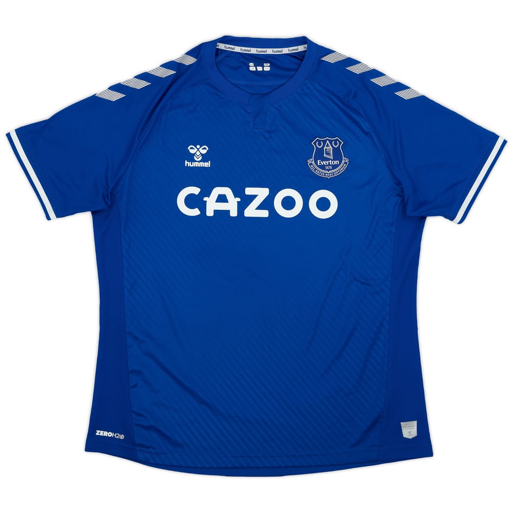 2020-21 Everton Home Shirt - 9/10 - (XXL)