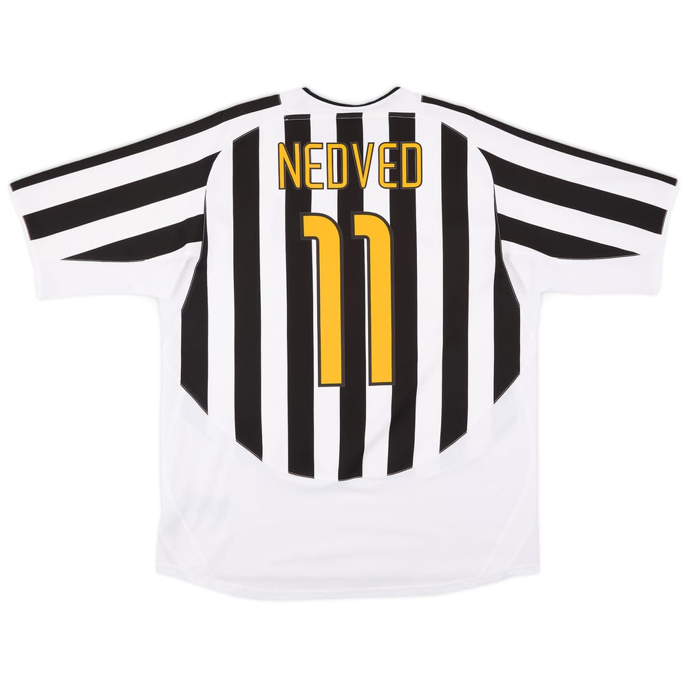 2003-04 Juventus Home Shirt Nedved #11 - 8/10 - (XL)