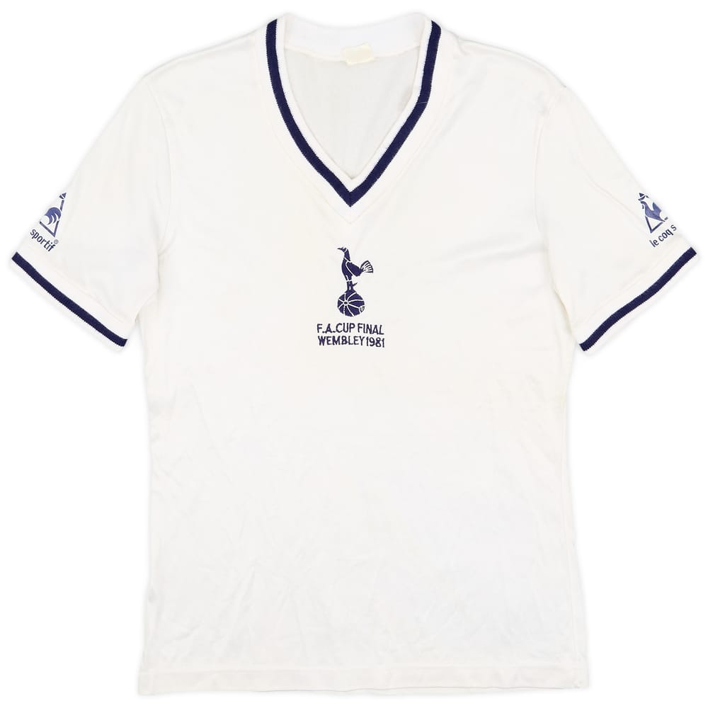 1980-82 Tottenham 'FA Cup Final' Home Shirt - 8/10 - (S)