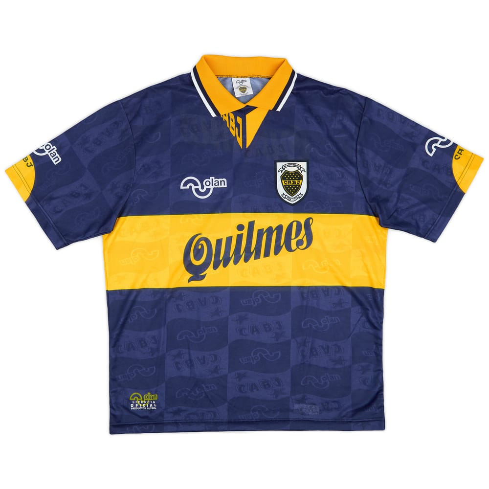 1995-97 Boca Juniors Home Shirt - 9/10 - (XL)