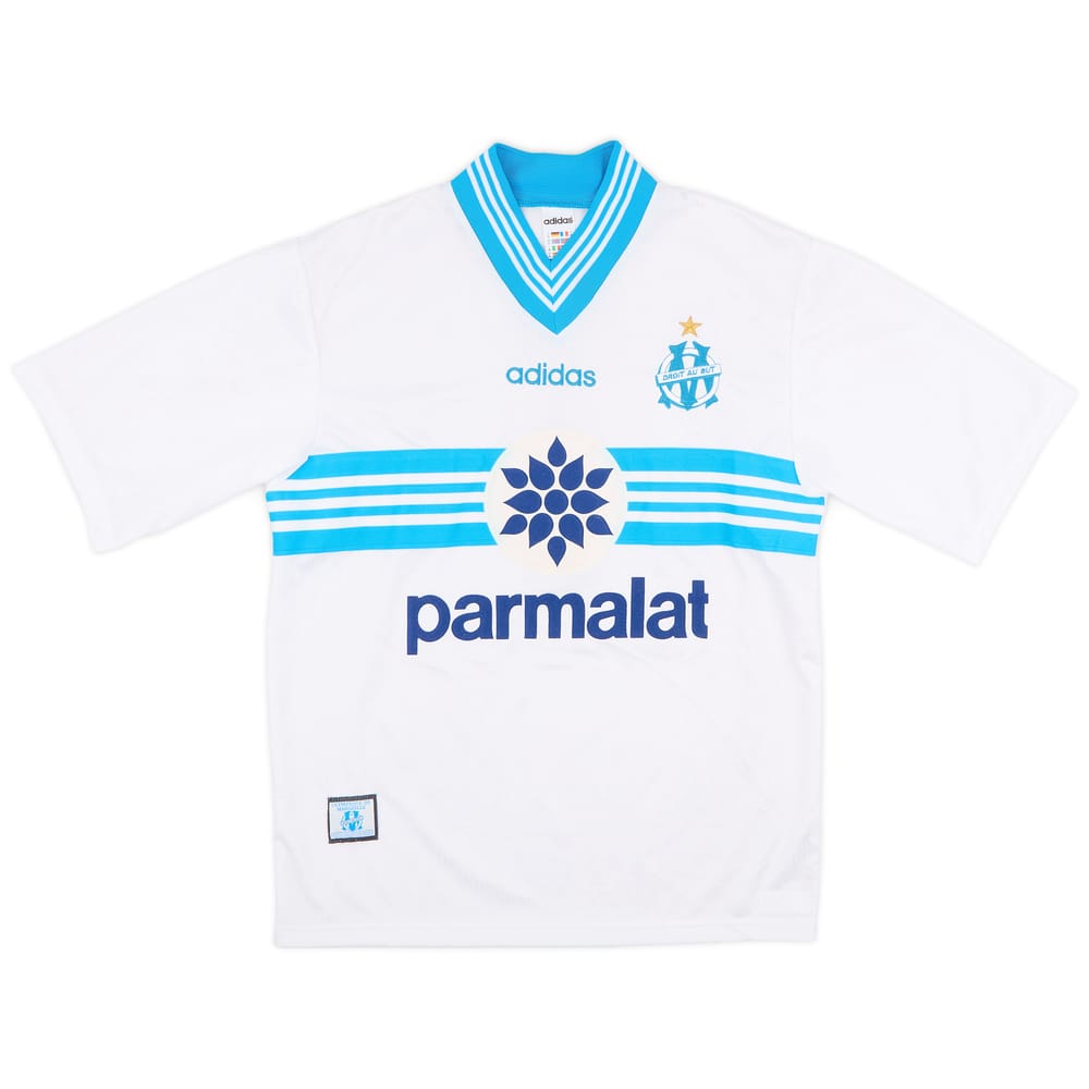 1996-97 Olympique Marseille Home Shirt - 8/10 - (M)