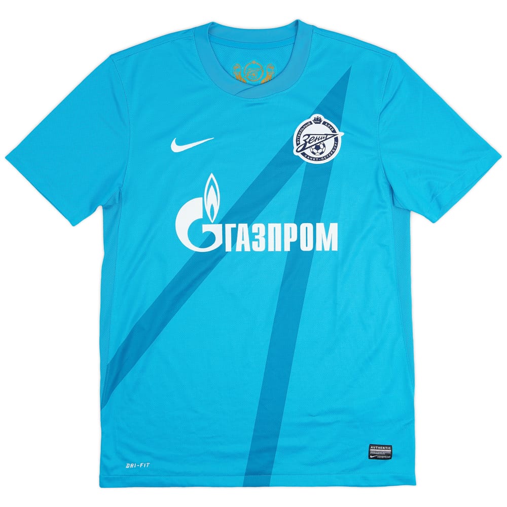 2012-13 Zenit St. Petersburg Home Shirt - 9/10 - (M)