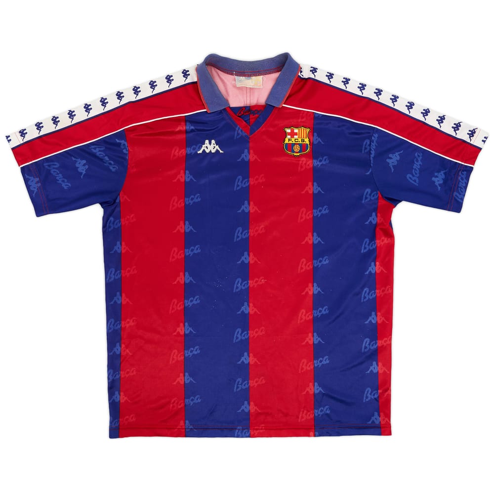 1992-95 Barcelona Home Shirt - 7/10 - (XL)