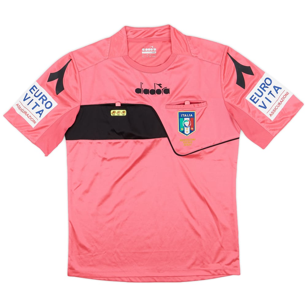 2018-19 Italy Diadora Referee Shirt - 9/10 - (S)