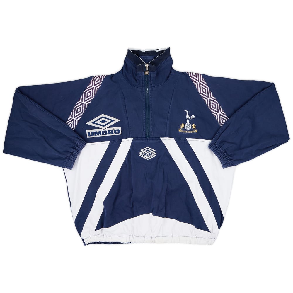 1993-95 Tottenham Umbro Drill Top - 8/10 - (M)
