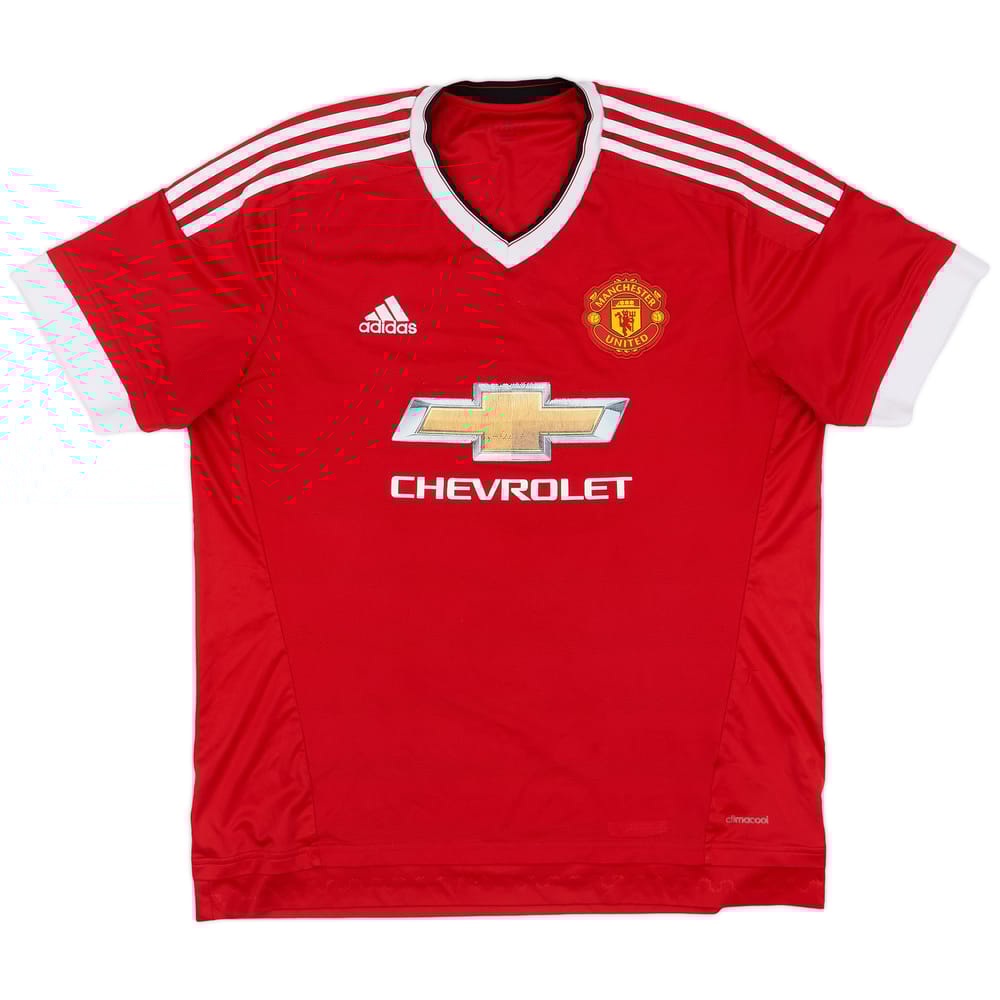 2015-16 Manchester United Home Shirt - 5/10 - (XL)
