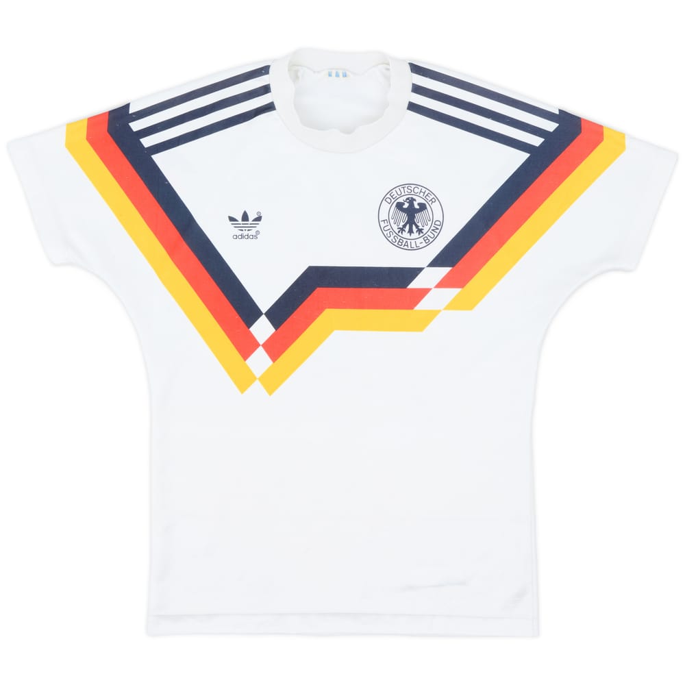 1988-90 West Germany Home Shirt - 6/10 - (L.Boys)