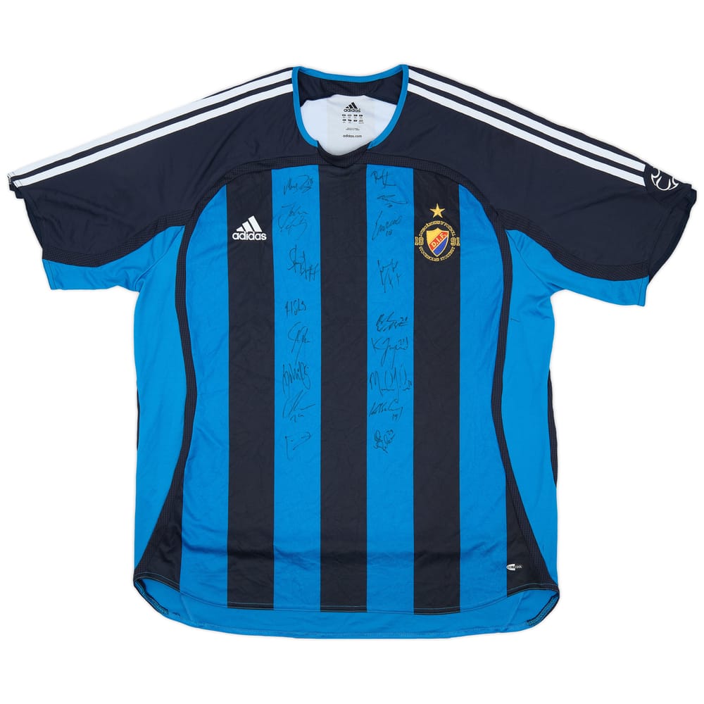2006-07 Djurgardens Signed Home Shirt - 7/10 - (XXL)