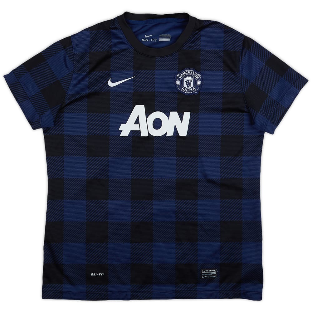 2013-14 Manchester United Away Shirt - 8/10 - (Women's L)