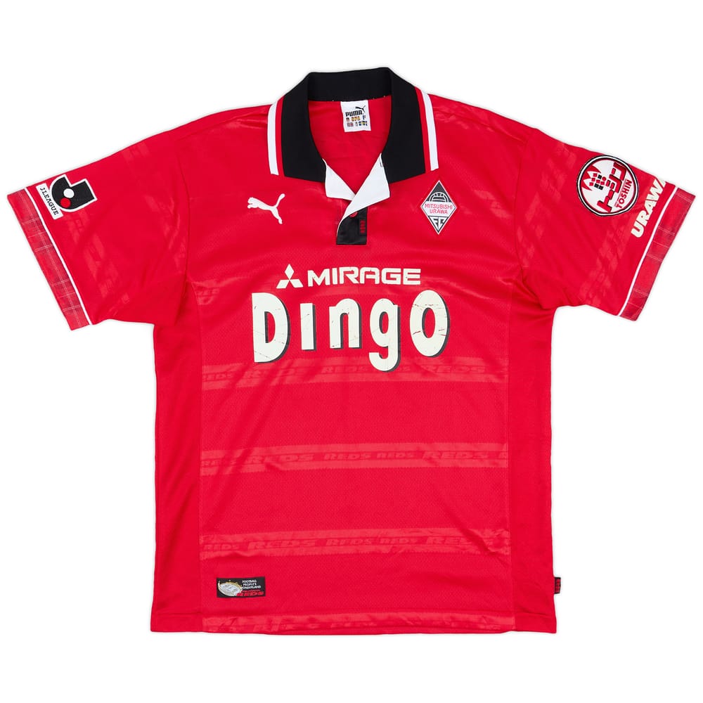 1999-00 Urawa Red Diamonds Home Shirt - 6/10 - (M)