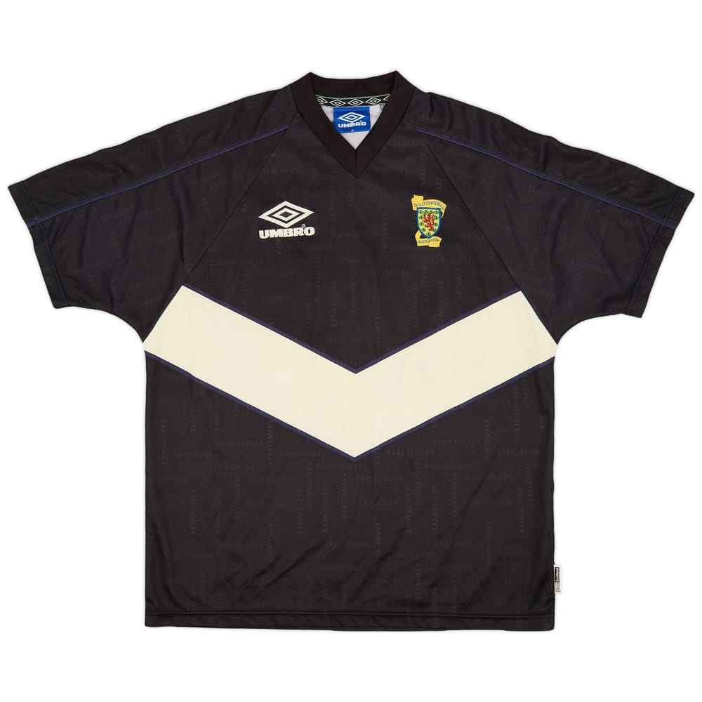 1995-96 Scotland Umbro Training Shirt - 6/10 - (XL)