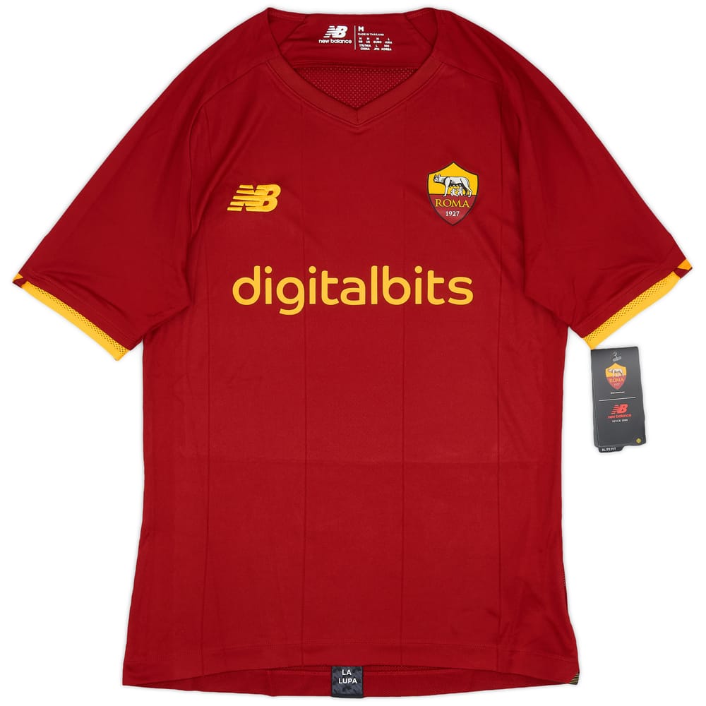 2021-22 Roma Authentic Home Shirt (M)