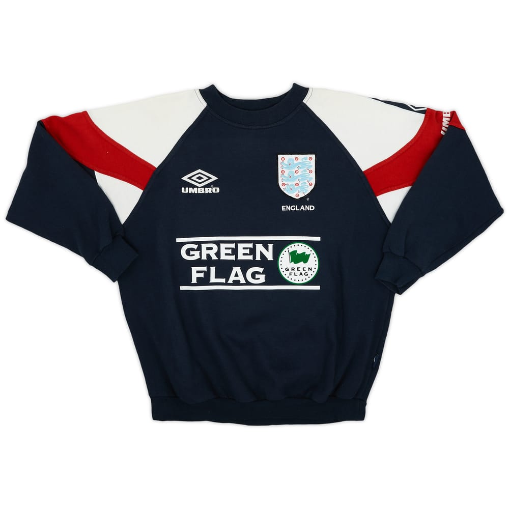 1998-00 England Umbro Sweat Top - 9/10 - (S)