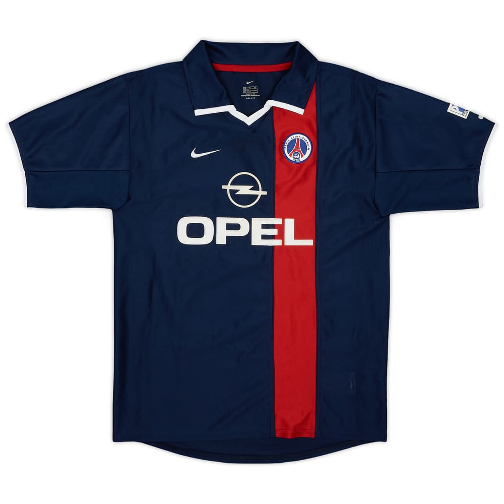 2001-02 Paris Saint-Germain Home Shirt - 9/10 - (XL.Boys)