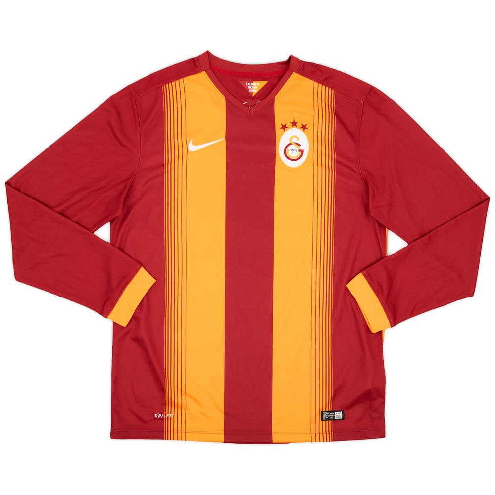 2014-15 Galatasaray Home L/S Shirt (L)
