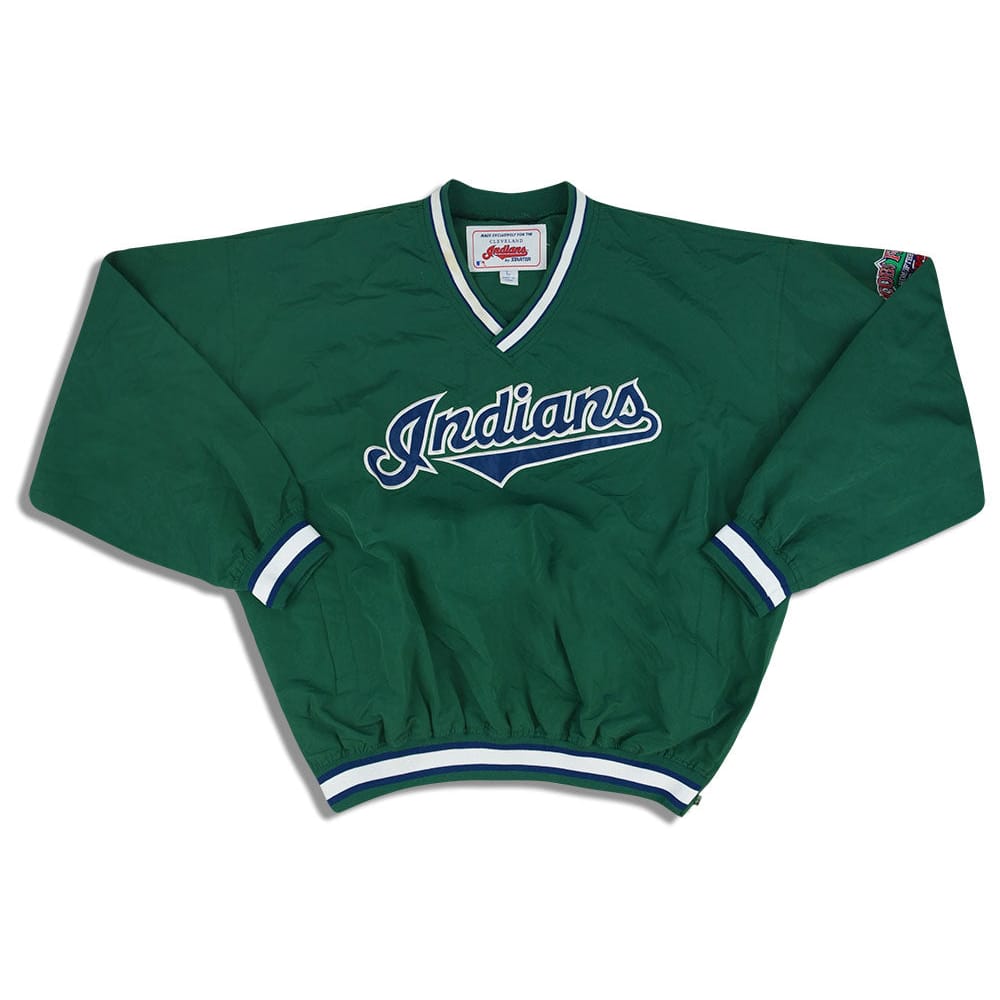 1990s Cleveland Indians Starter Pullover Windbreaker L