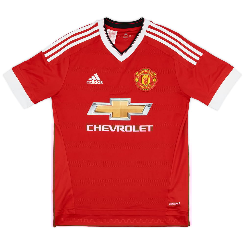 2015-16 Manchester United Home Shirt - 9/10 - (XL.Boys)