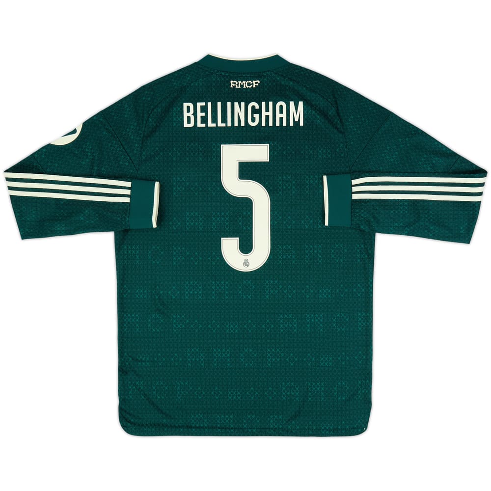2026-27 Real Madrid Authentic Away L/S Shirt Bellingham #5 