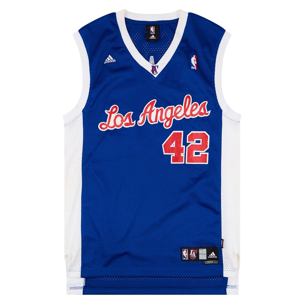 2006-08 LA Clippers Brand #42 adidas Swingman Jersey (Alternate) M