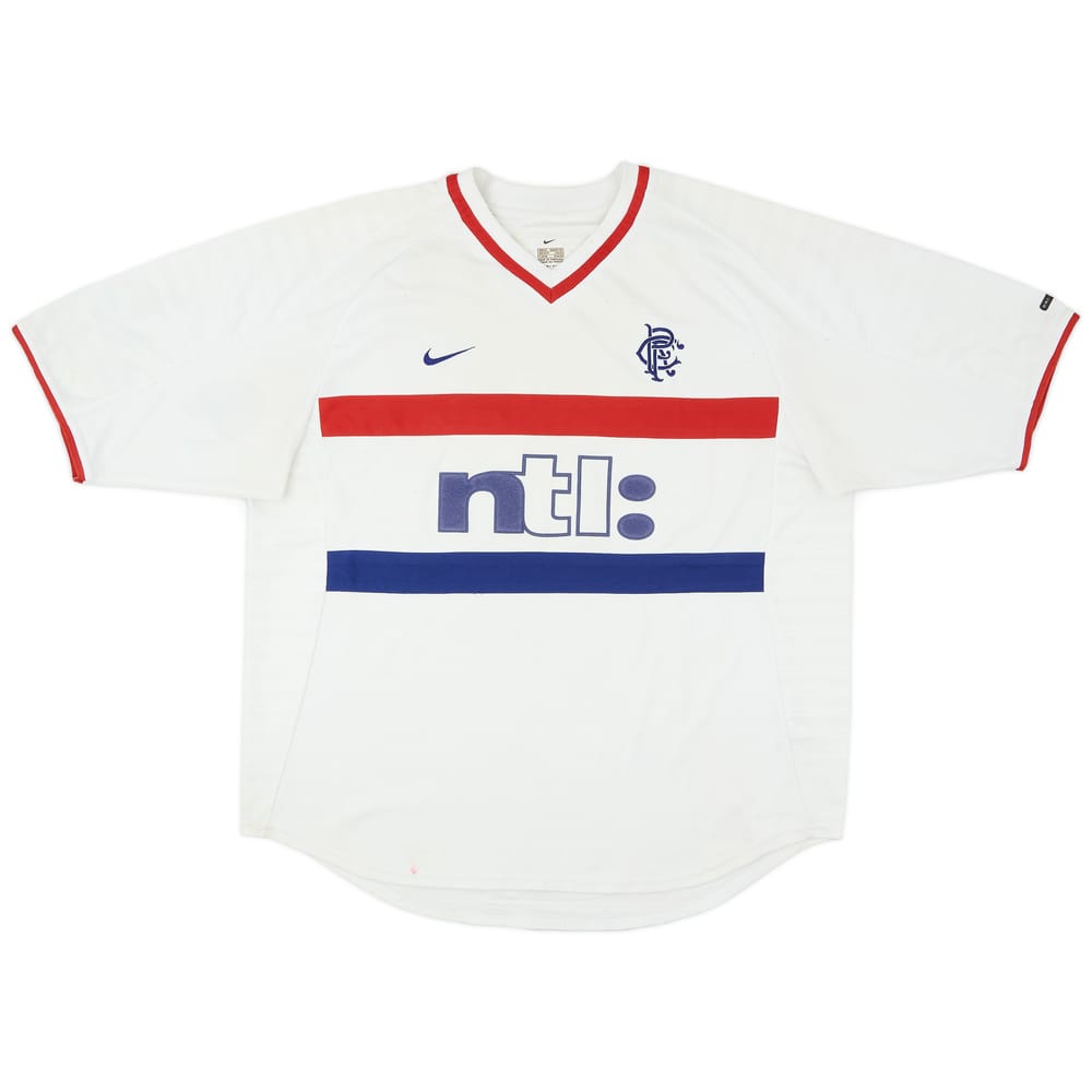 2000-01 Rangers Away Shirt - 5/10 - (XL)