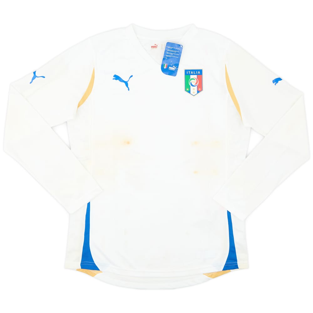 2010-12 Italy Women Player Issue Away L/S Shirt (L)