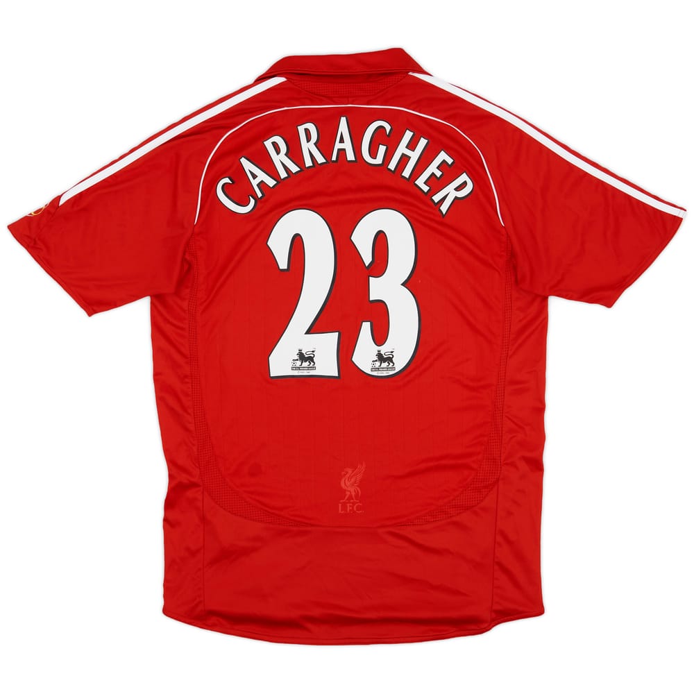 2006-08 Liverpool Home Shirt Carragher #23 - 6/10 - (M)