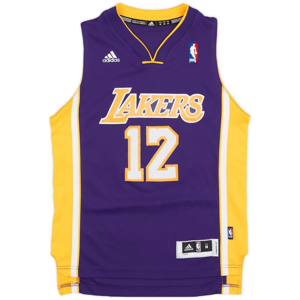 2012-13 LA Lakers Howard #12 adidas Swingman Away Jersey - 7/10 - (M.Boys)