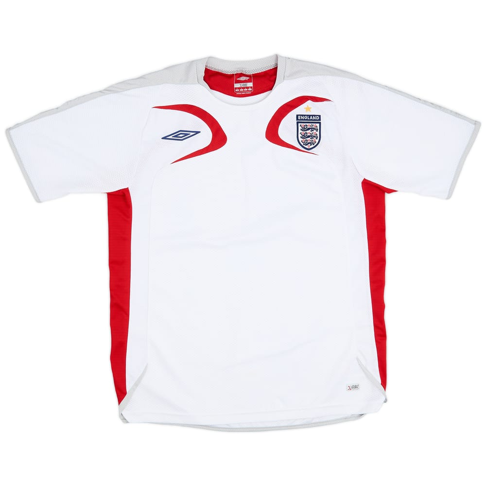 2005-06 England Umbro Training Shirt - 9/10 - (L)