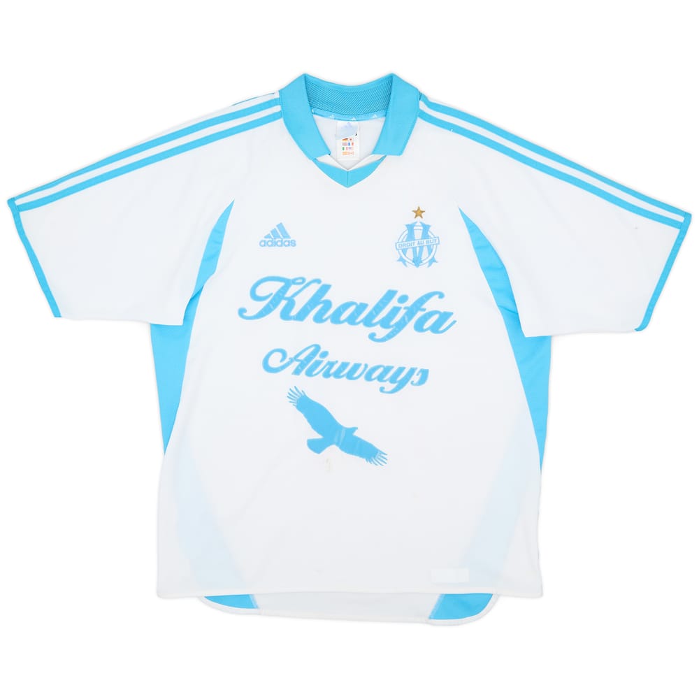 2001-02 Olympique Marseille Home Shirt - 5/10 - (L)