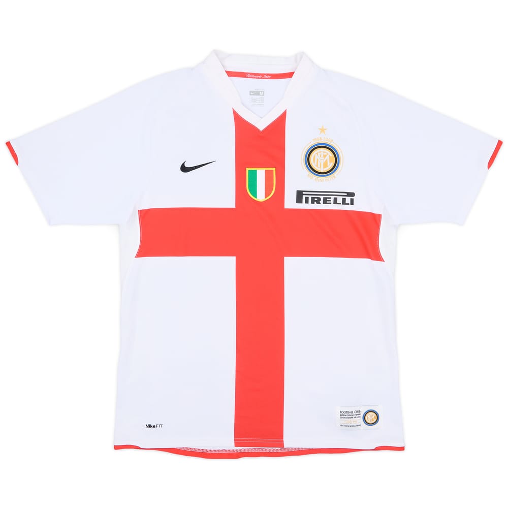 2007-08 Inter Milan Centenary Away Shirt - 7/10 - (M)