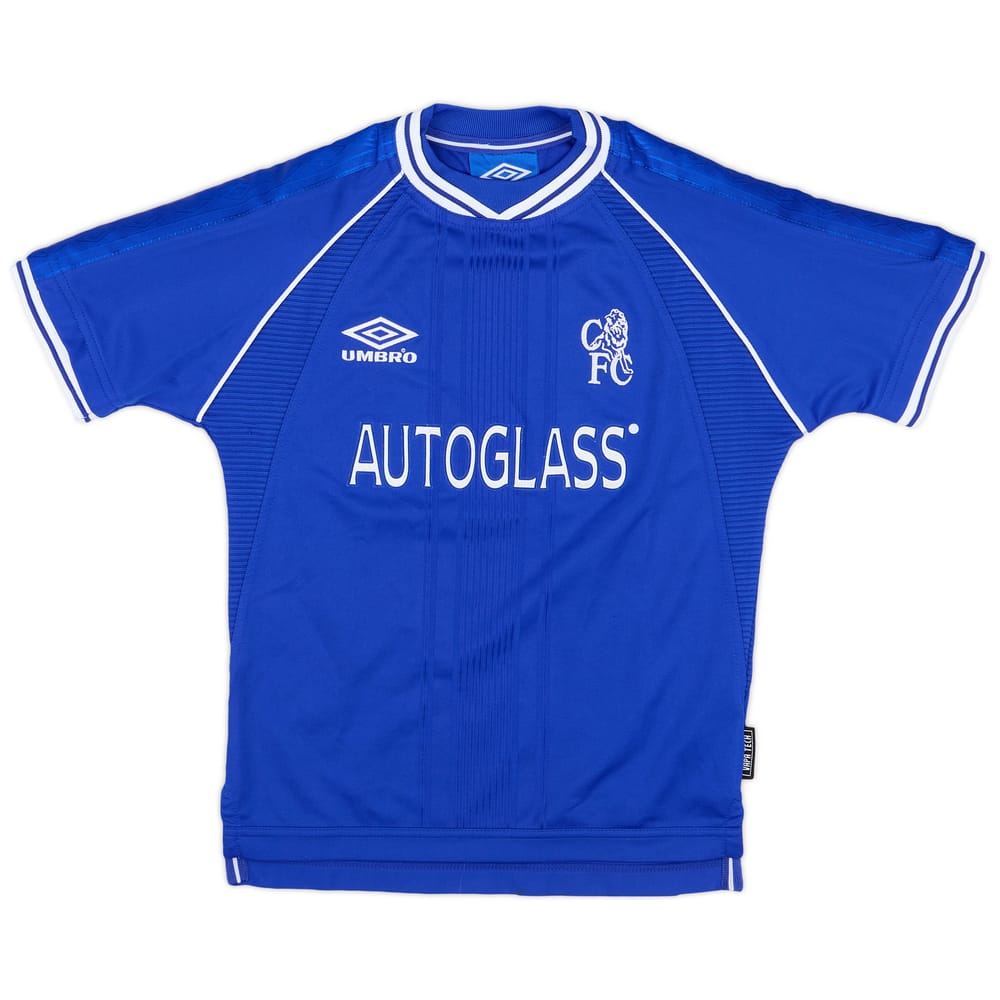 1999-01 Chelsea Home Shirt - 9/10 - (8-9 Years)