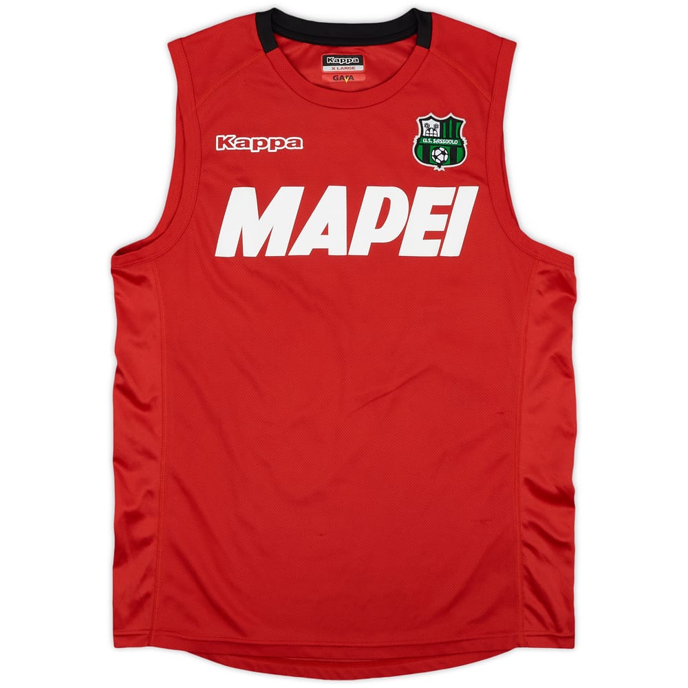 2018-19 Sassuolo Kappa Training Vest - 9/10 - (XL)