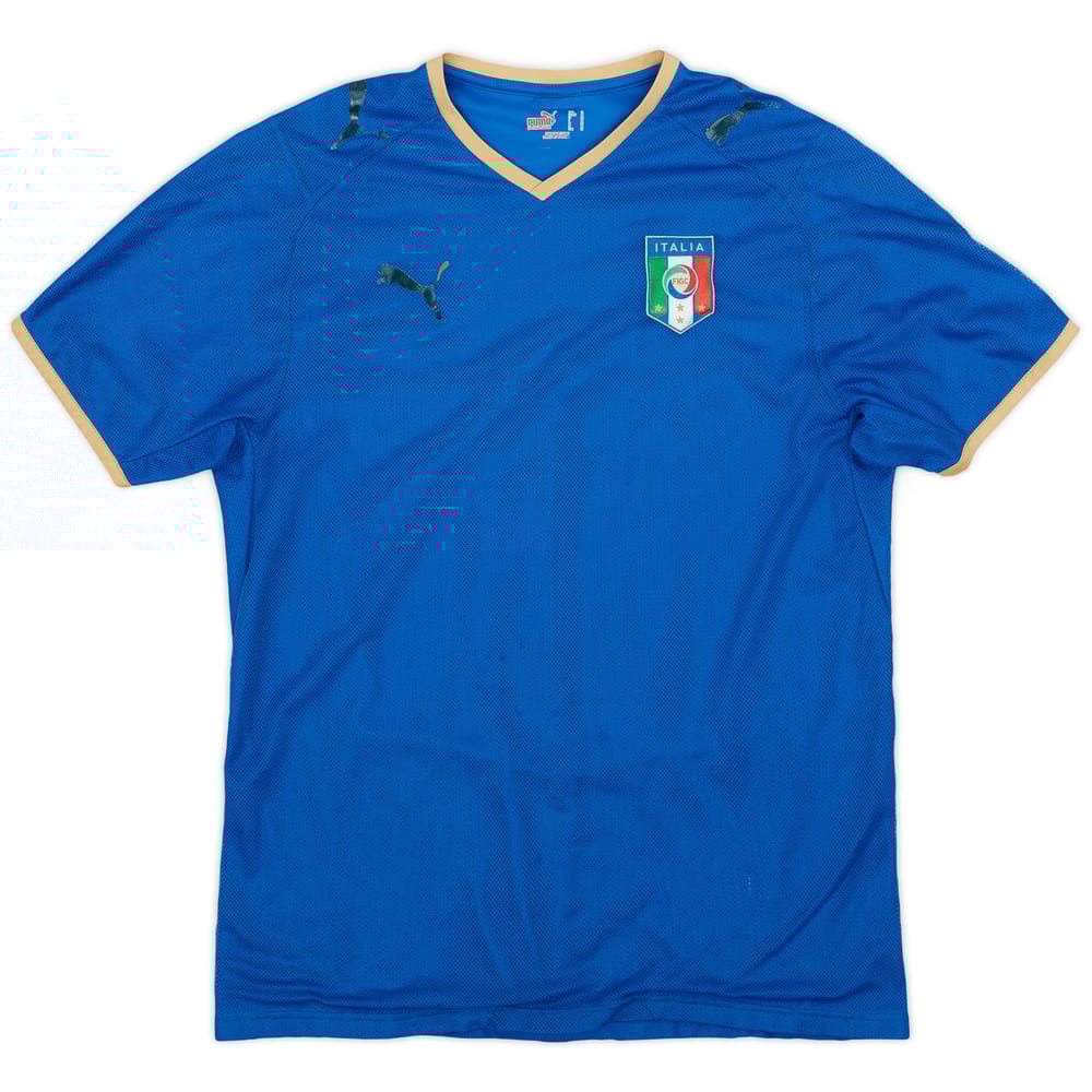 2007-08 Italy Home Shirt - 4/10 - (M)