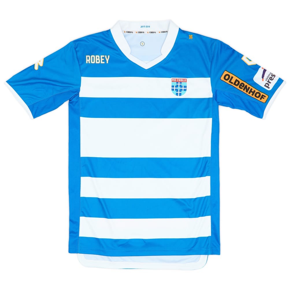 2015-16 PEC Zwolle Home Shirt - 9/10 - (S)