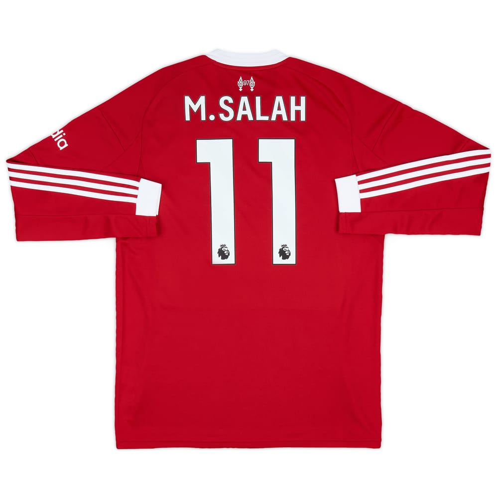 2025-26 Liverpool Home L/S Shirt M.Salah #11