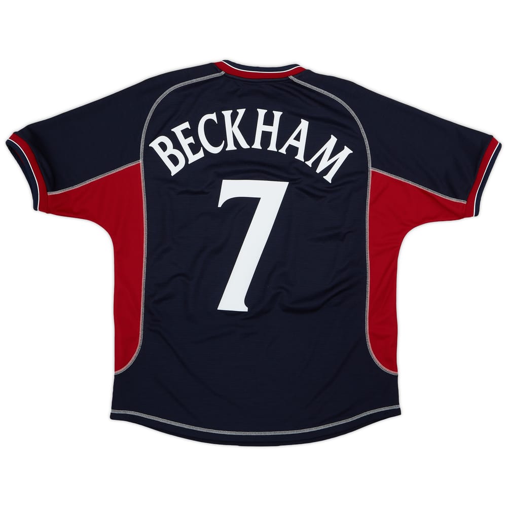 2000-01 Manchester United Third Shirt Beckham #7 - 7/10 - (L)