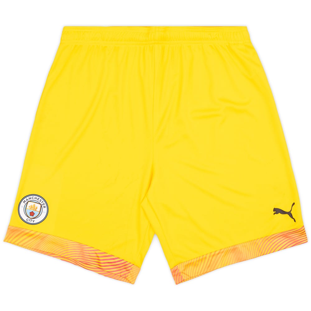 2019-20 Manchester City Player Issue GK Third Shorts - 7/10 - (M)