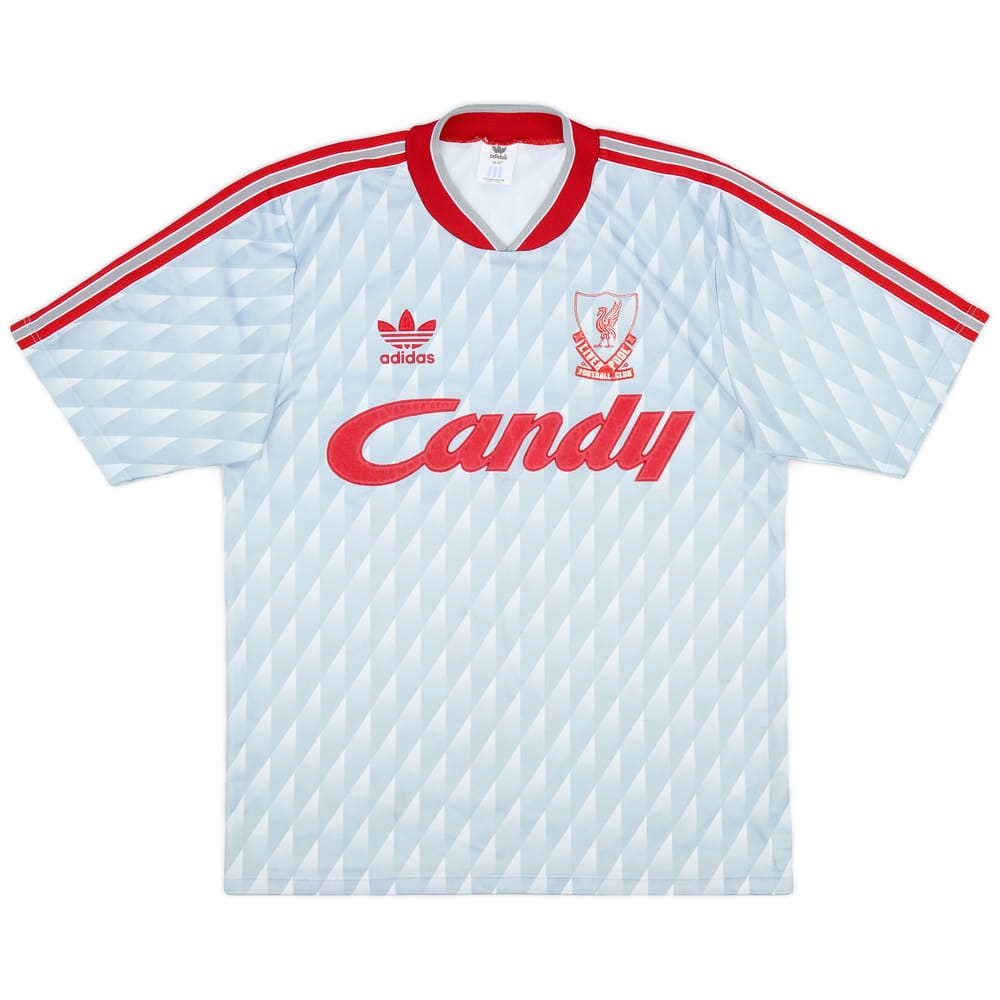1989-91 Liverpool Away Shirt - 8/10 - (M)