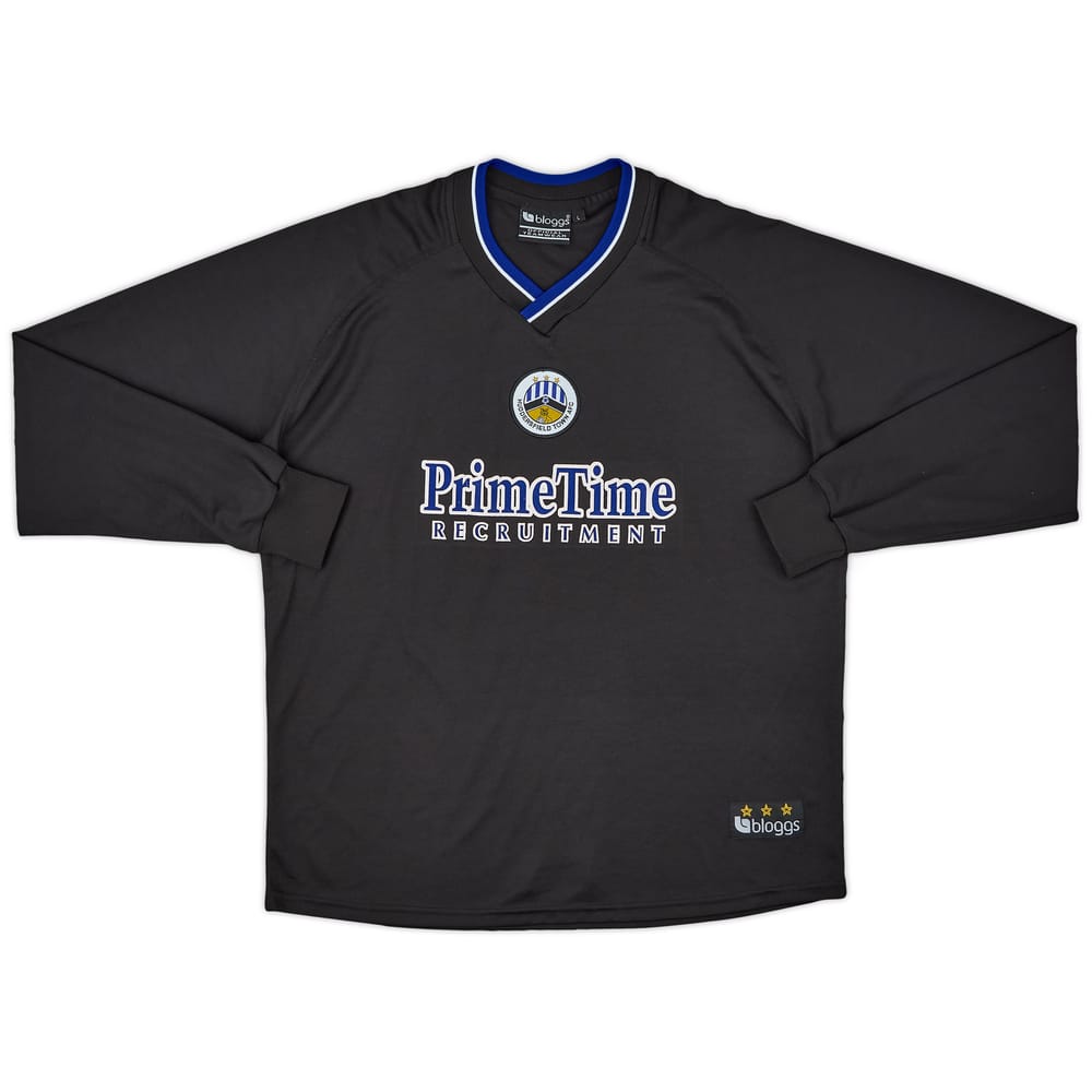 2001-02 Huddersfield Away L/S Shirt - 9/10 - (L)