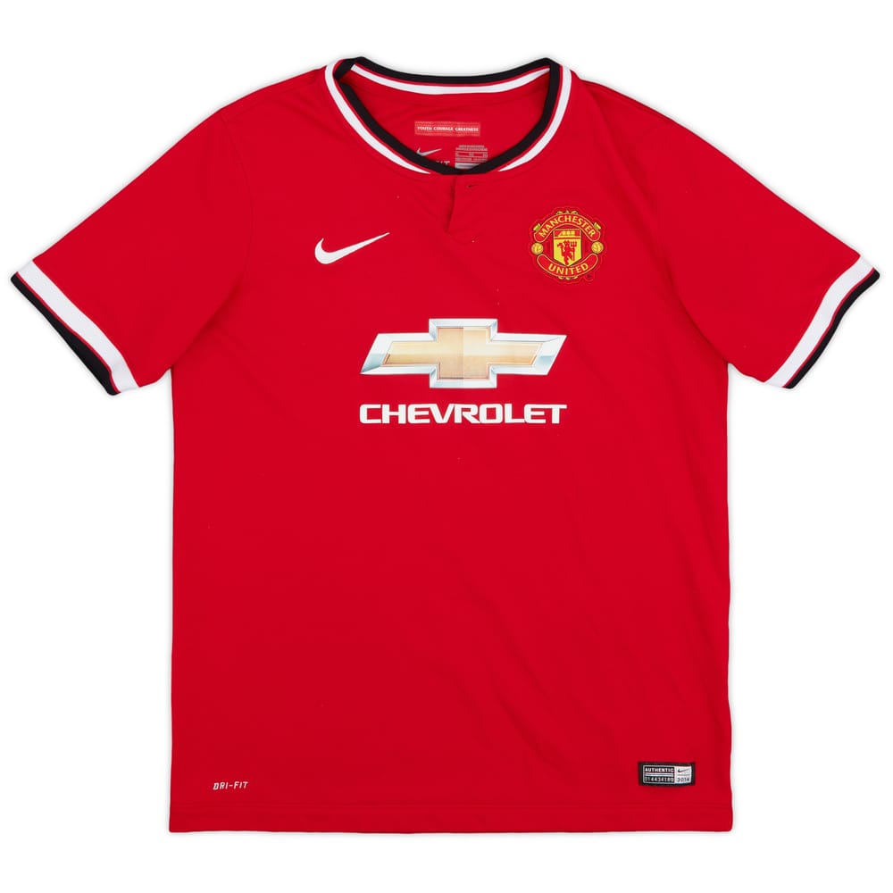 2014-15 Manchester United Home Shirt - 7/10 - (XL.Boys)