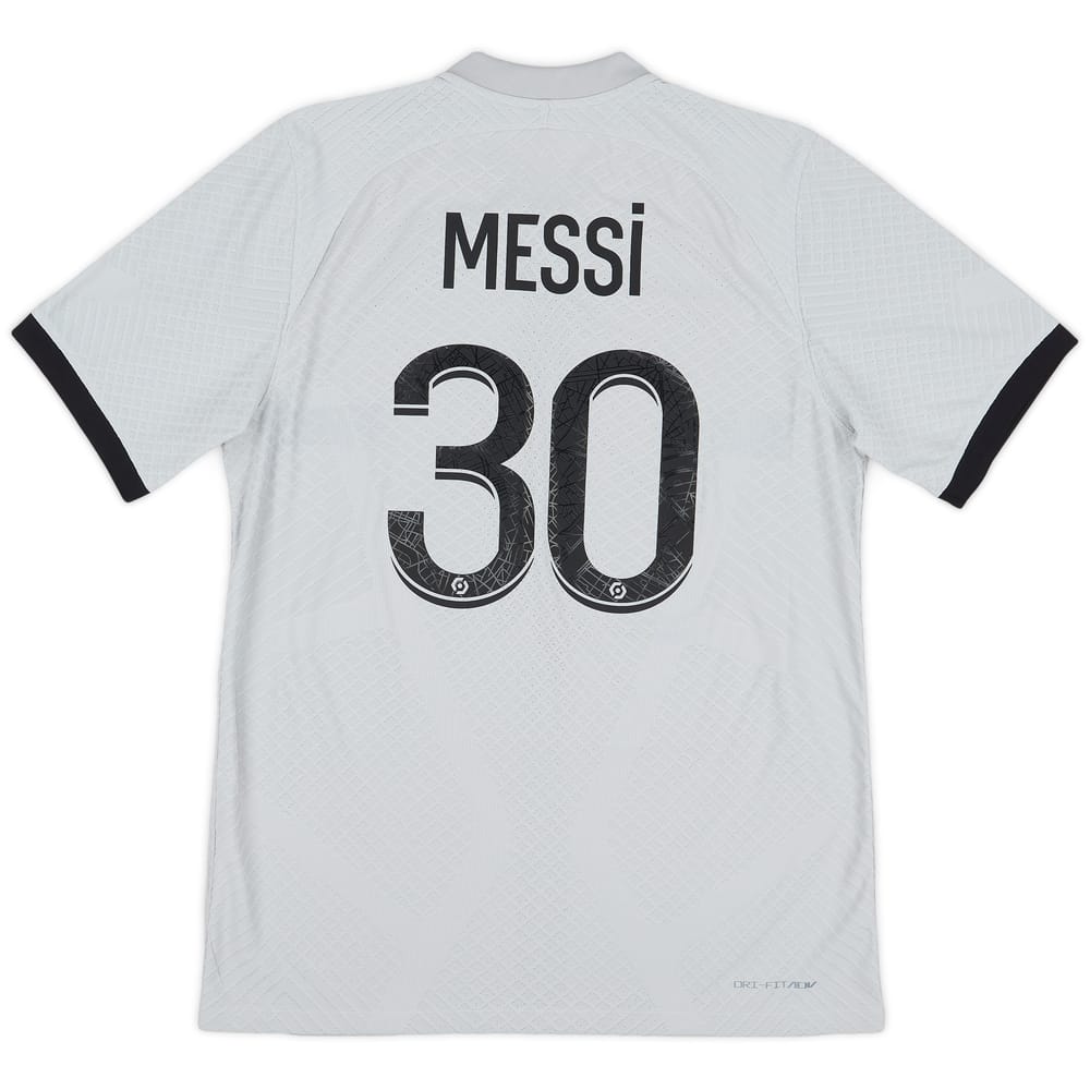 2022-23 Paris Saint-Germain Authentic Away Shirt Messi #30 - 9/10 - (M)