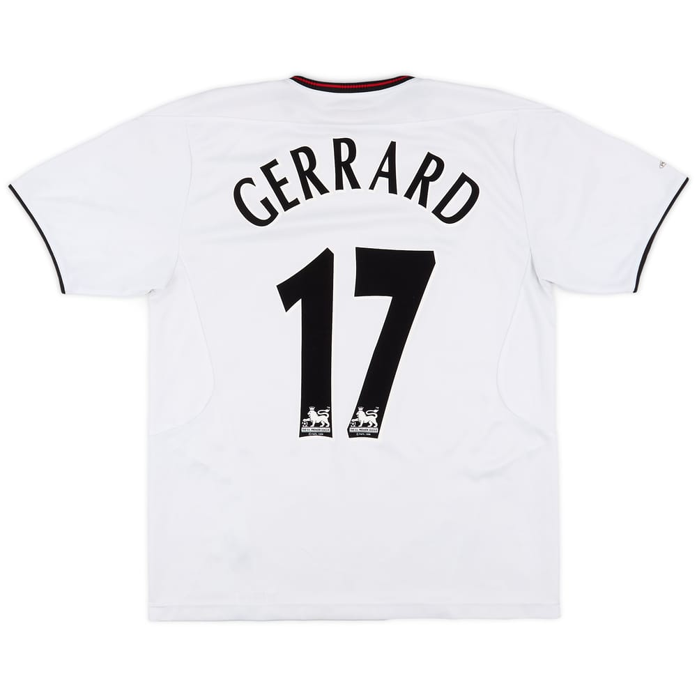 2003-04 Liverpool Away Shirt Gerrard #17 - 7/10 - (M)